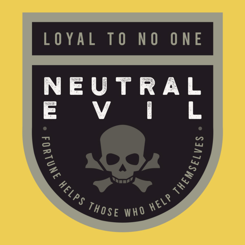 Neutral Evil Graphic T-shirt | Artistshot