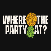 Where The Party At - Upside Down Pineapple Swinger Graphic T-shirt | Artistshot