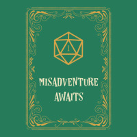 Misadventure Awaits D20 Dice Tabletop Rpg T-shirt | Artistshot