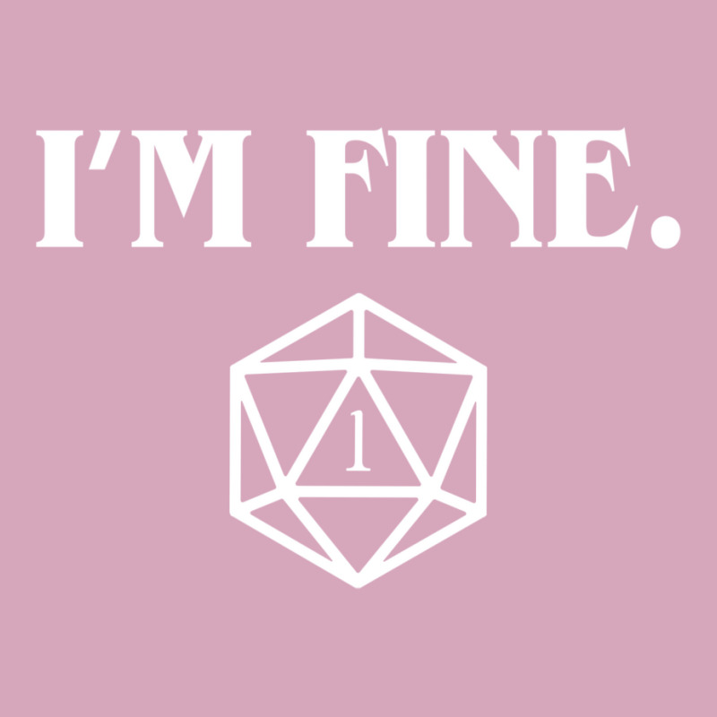 I'm Fine Critical Fail Dice Classic T-shirt | Artistshot