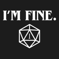 I'm Fine Critical Fail Dice Hoodie & Jogger Set | Artistshot