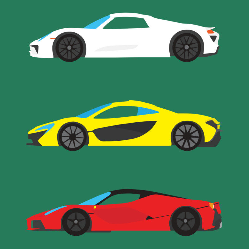 Modern European Dream Cars The Trinity T-shirt | Artistshot