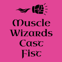 Muscle Wizard Cast Fist T-shirt | Artistshot