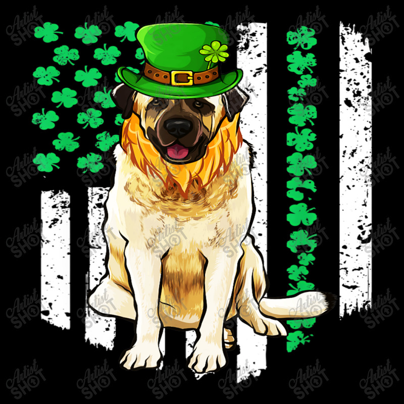 Anatolian Shepherd Dog St Patricks Cropped Hoodie by kakashop | Artistshot