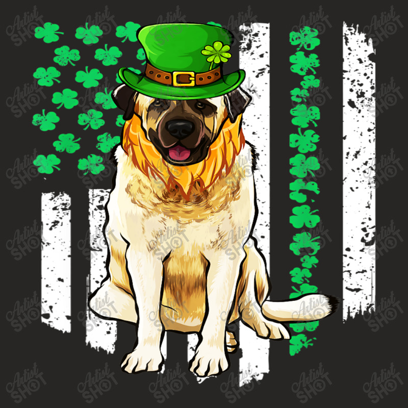 Anatolian Shepherd Dog St Patricks Ladies Fitted T-Shirt by kakashop | Artistshot