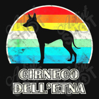 Cirneco Dell Etna Vintage Atv License Plate | Artistshot