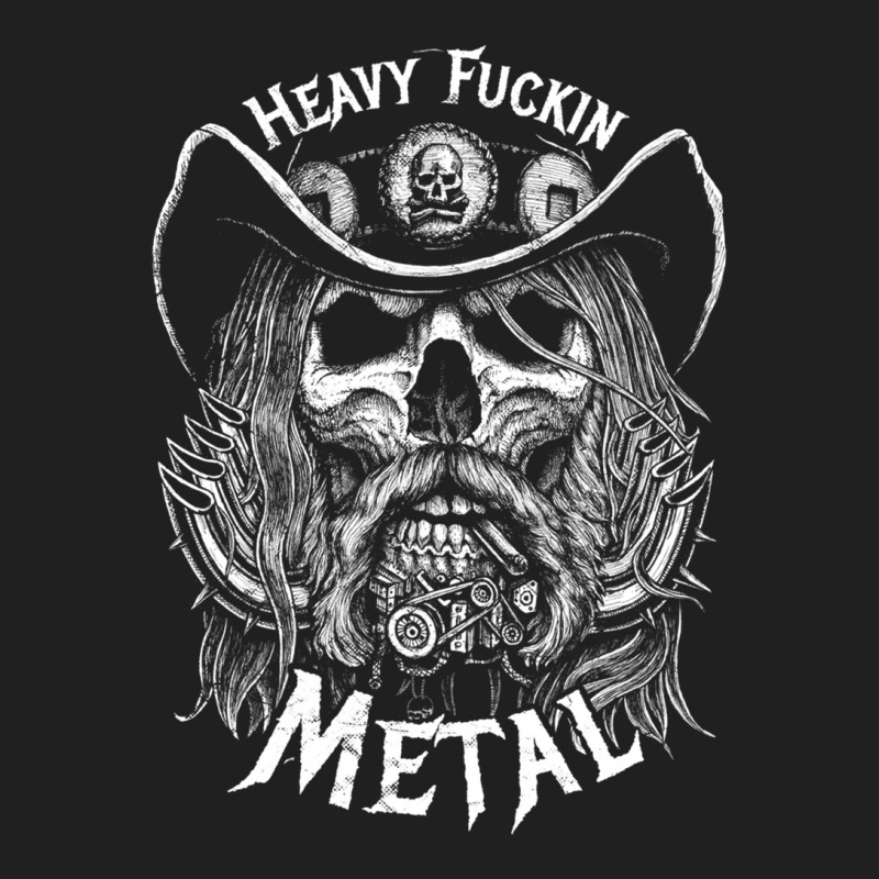 Heavy Fuckin Metal Ladies Polo Shirt by NANCYLTICKLE-SUMMERS | Artistshot