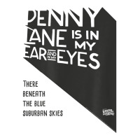 Lyrics By Lennon And Mccartney   Penny Lane T Shir Crewneck Sweatshirt | Artistshot