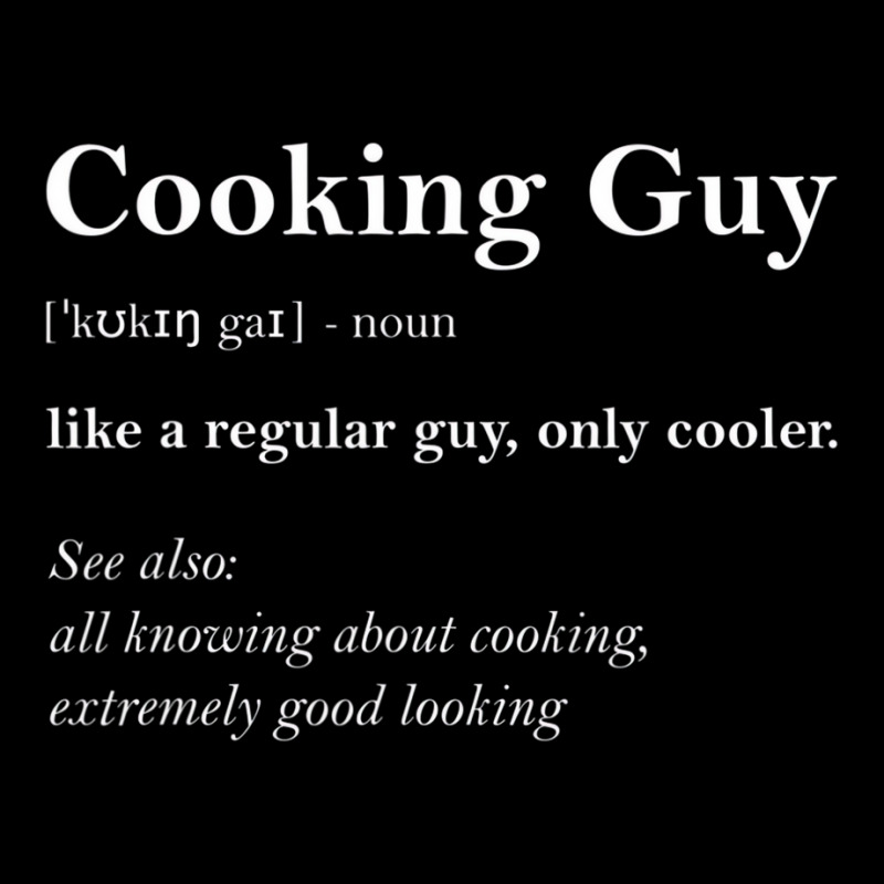 Cooking Guy Definition Funny Boy Cooking Gift Cook Men's 3/4 Sleeve Pajama Set by ervanm | Artistshot