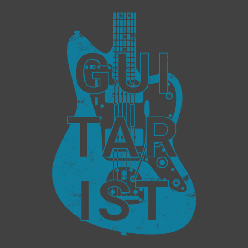 Guitarist Electric Guitar Body Teal Color Vintage T-shirt | Artistshot