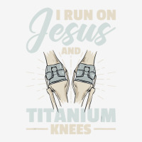 I Run On Jesus And Titanium Knees Design T Shirt 15 Oz Coffee Mug | Artistshot