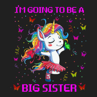 I'm Going To Be A Big Sister 2021 Unicorn T Shirt Ladies Polo Shirt | Artistshot