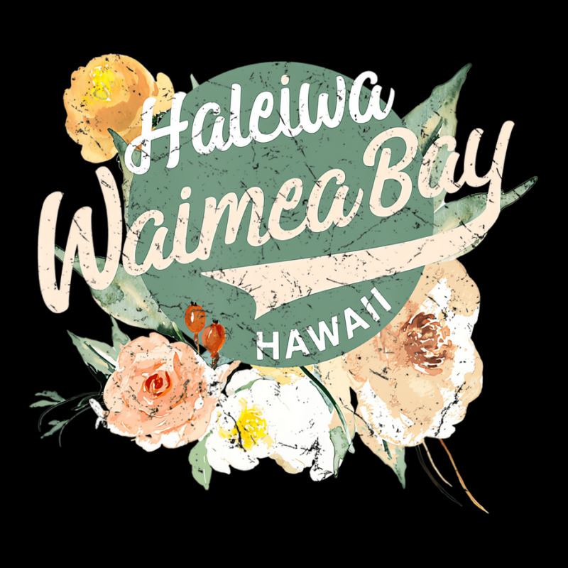 Hawaii Waimea Bay Oahu North Shore Hawaiian T Shir Cropped Sweater by galloywa | Artistshot