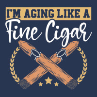 I'm Just Here For The Cigars Tobacco Cigarette Smo Men Denim Jacket | Artistshot