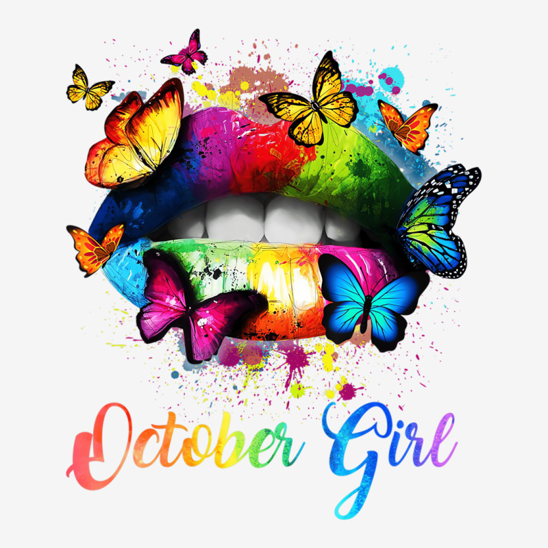 October Girl Shirt A Queen Was Born In October But Adjustable Cap by ravand | Artistshot