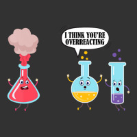 I Think You're Overreacting Funny Science Chemistr Baby Bodysuit | Artistshot