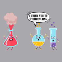 I Think You're Overreacting Funny Science Chemistr Youth 3/4 Sleeve | Artistshot