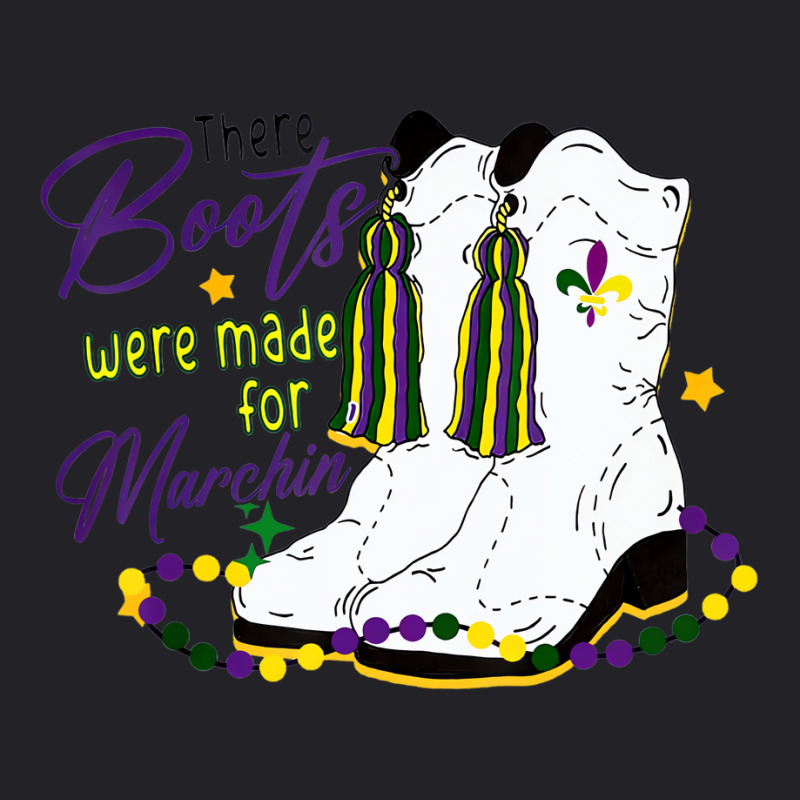 Mardi Gras These Boots Marching Funny Parade Festi Youth Tee by catricegar | Artistshot