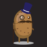 Detective Potato With Moustache & Magnifying Glass Vintage Cap | Artistshot