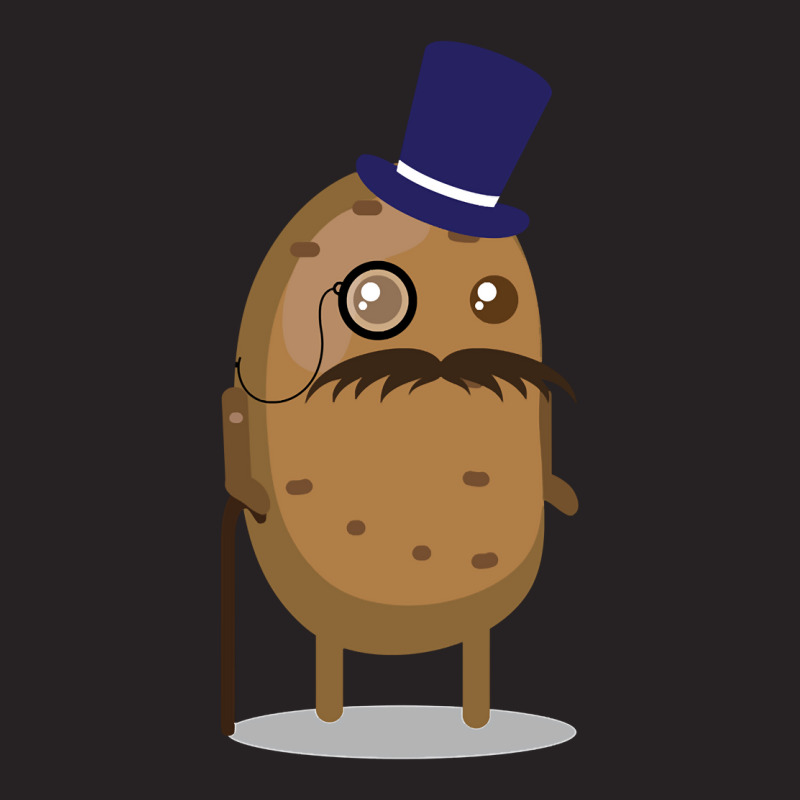 Detective Potato With Moustache & Magnifying Glass Vintage Cap by ewubea | Artistshot