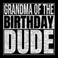 Grandma Of The Birthday Dude Grandma Of The Birthd Maternity Scoop Neck T-shirt | Artistshot