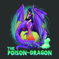 Funny Anime Dragon Mythical Creature Anime Women's Triblend Scoop T-shirt | Artistshot