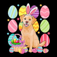 Cute Golden Easter Bunny Ear Colorful Easter Egg B Cropped Sweater | Artistshot