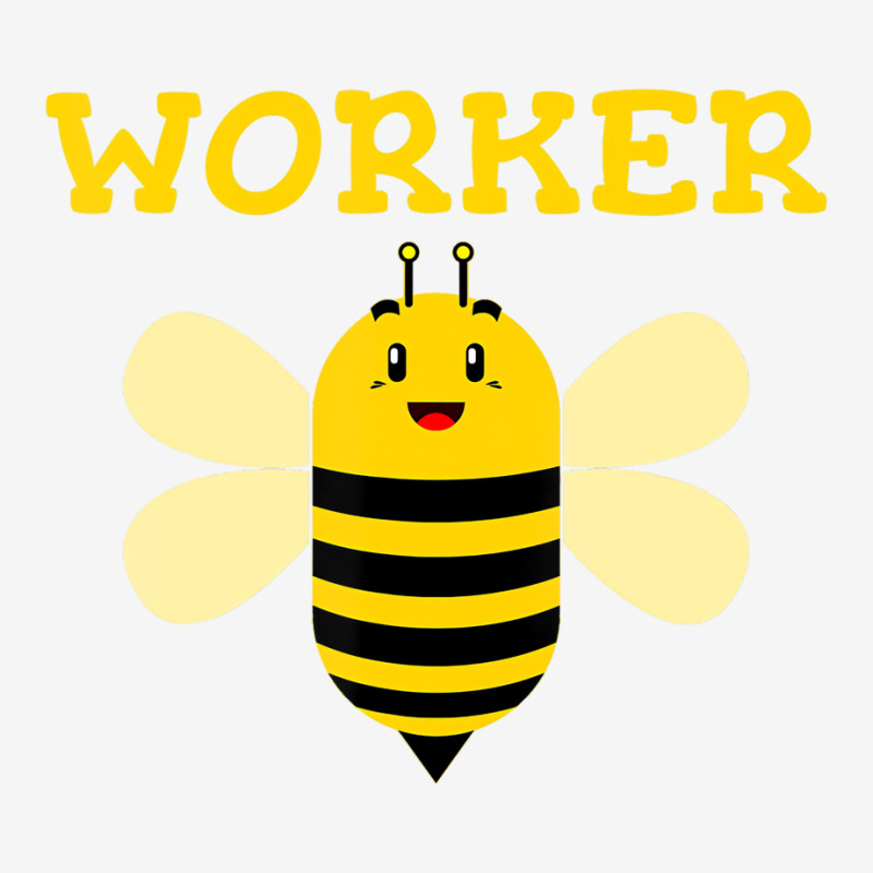 Worker Bee Funny Beekeeping Text Graphic T Shirt Graphic Youth T-shirt | Artistshot