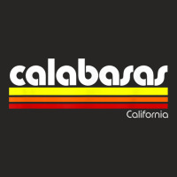 Retro Calabasas California T Shirt Ladies Fitted T-shirt | Artistshot