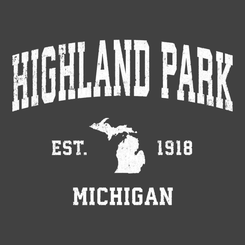 Highland Park Michigan Mi Vintage Athletic Sports Vintage T-shirt | Artistshot