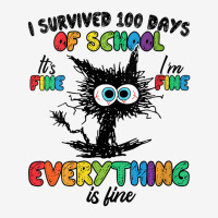 Womens 100 Days Of School It's Fine I'm Fine Every Classic T-shirt | Artistshot