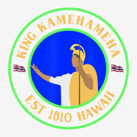 King Kamehameha Est 1810 Hawaii La And Hawaii Nei Drawstring Bags | Artistshot