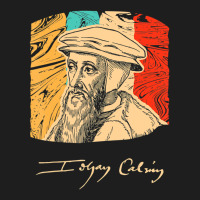 John Calvin Pastor Historical Figure Retro T Shirt Classic T-shirt | Artistshot