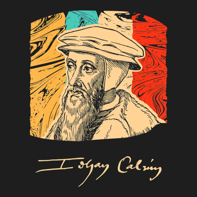 John Calvin Pastor Historical Figure Retro T Shirt Classic T-shirt by bettincam | Artistshot