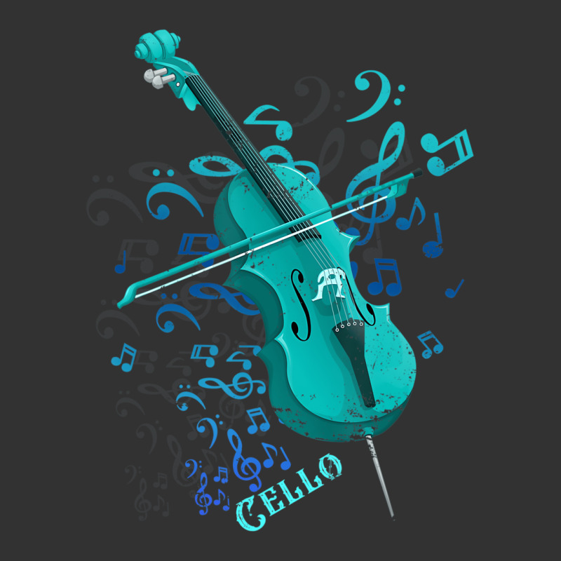 Music Notes Treble Clef Cellist Gift Orchestra Cel Baby Bodysuit by africaka | Artistshot