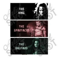 The King The Spartacus The Bastard Men's 3/4 Sleeve Pajama Set | Artistshot