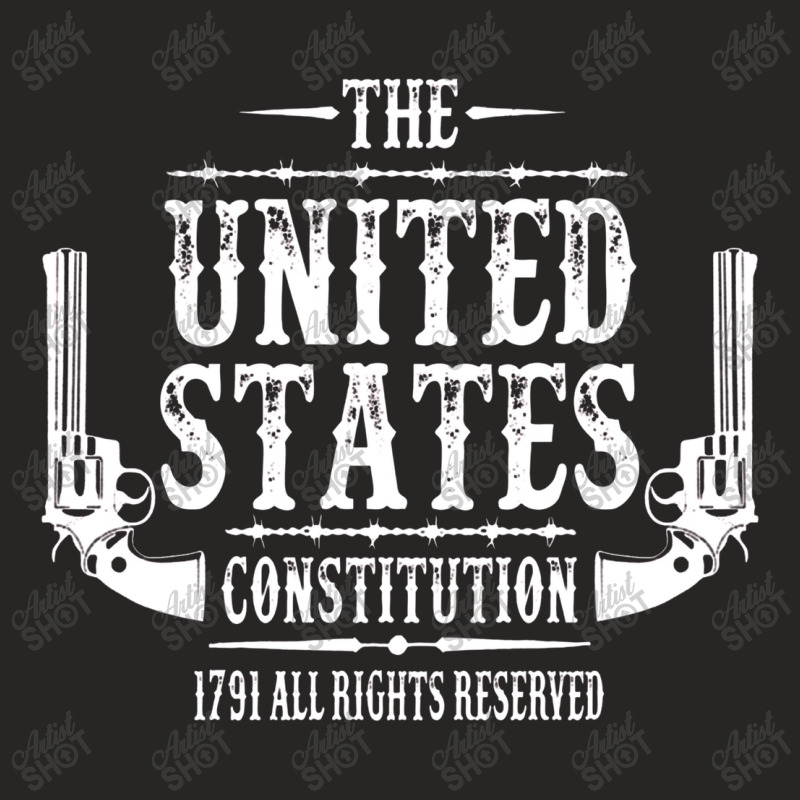 The United States Constitution Ladies Fitted T-Shirt by semprotancilik | Artistshot