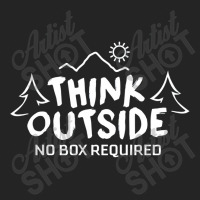 Think Outside No Box Required 3/4 Sleeve Shirt | Artistshot