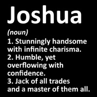 Joshua Definition Personalized Name Funny Birthday Cropped Hoodie | Artistshot