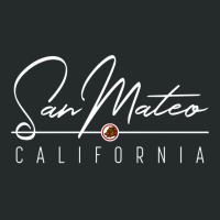 San Mateo Ca Sweatshirt Women's Triblend Scoop T-shirt | Artistshot