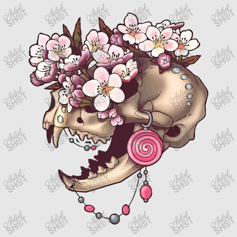 Fancy Cat Skull With Cherry Blossums Unisex Jogger | Artistshot