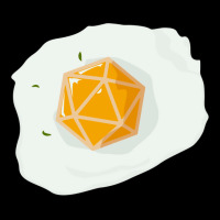 Polyhedral D20 Dice Sunny Side Up Egg Kids Cap | Artistshot