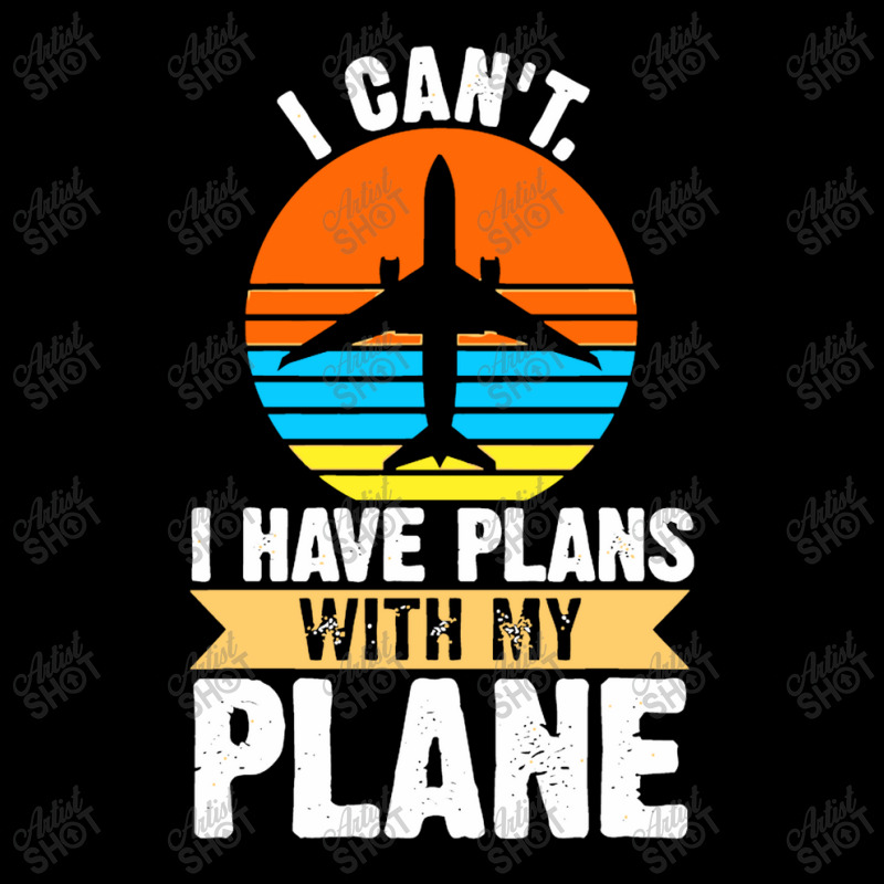 I Cant I Have Plans With My Plane Men's Long Sleeve Pajama Set | Artistshot