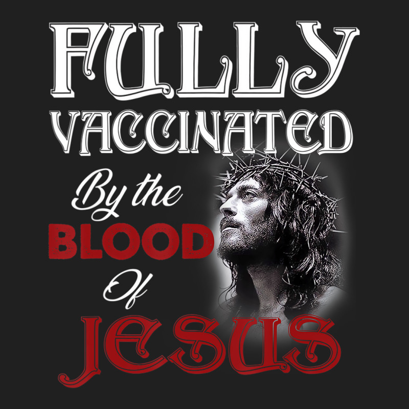 Fully Vaccinated By The Blood Of Jesus God Christi Ladies Polo Shirt by wafaha | Artistshot