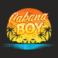 Mens Cabana Boy Pool Party Gift Tank Top Ladies Fitted T-shirt | Artistshot