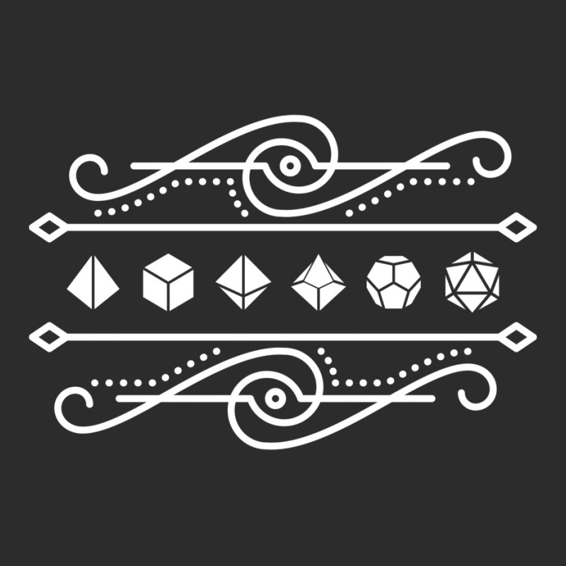 Polyhedral Dice Set Deco Musical Tabletop Rpg Exclusive T-shirt by basaulajtonya | Artistshot