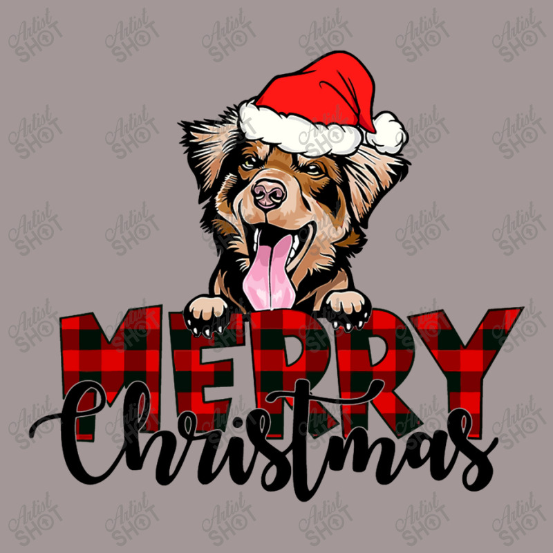 Merry Christmas Australian Shepherd Vintage Short | Artistshot