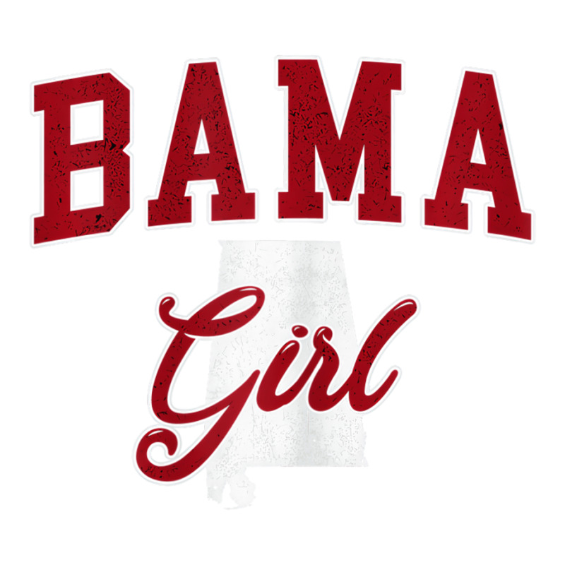 Bama Girl Alabama Pride Tshirt For Women And Kids Youth Zipper Hoodie by ravand | Artistshot