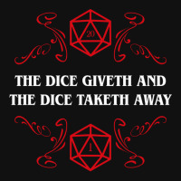 The Dice Giveth And Taketh Away   Narrator Graphic T-shirt | Artistshot