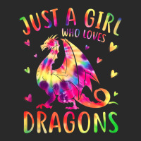 Cute Just A Girl Who Loves Dragons Tie Dye Women A Toddler T-shirt | Artistshot